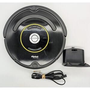 iRobot Roomba 650 Robotic Vacuum Cleaner W/ Charging Port Tested & Cleaned